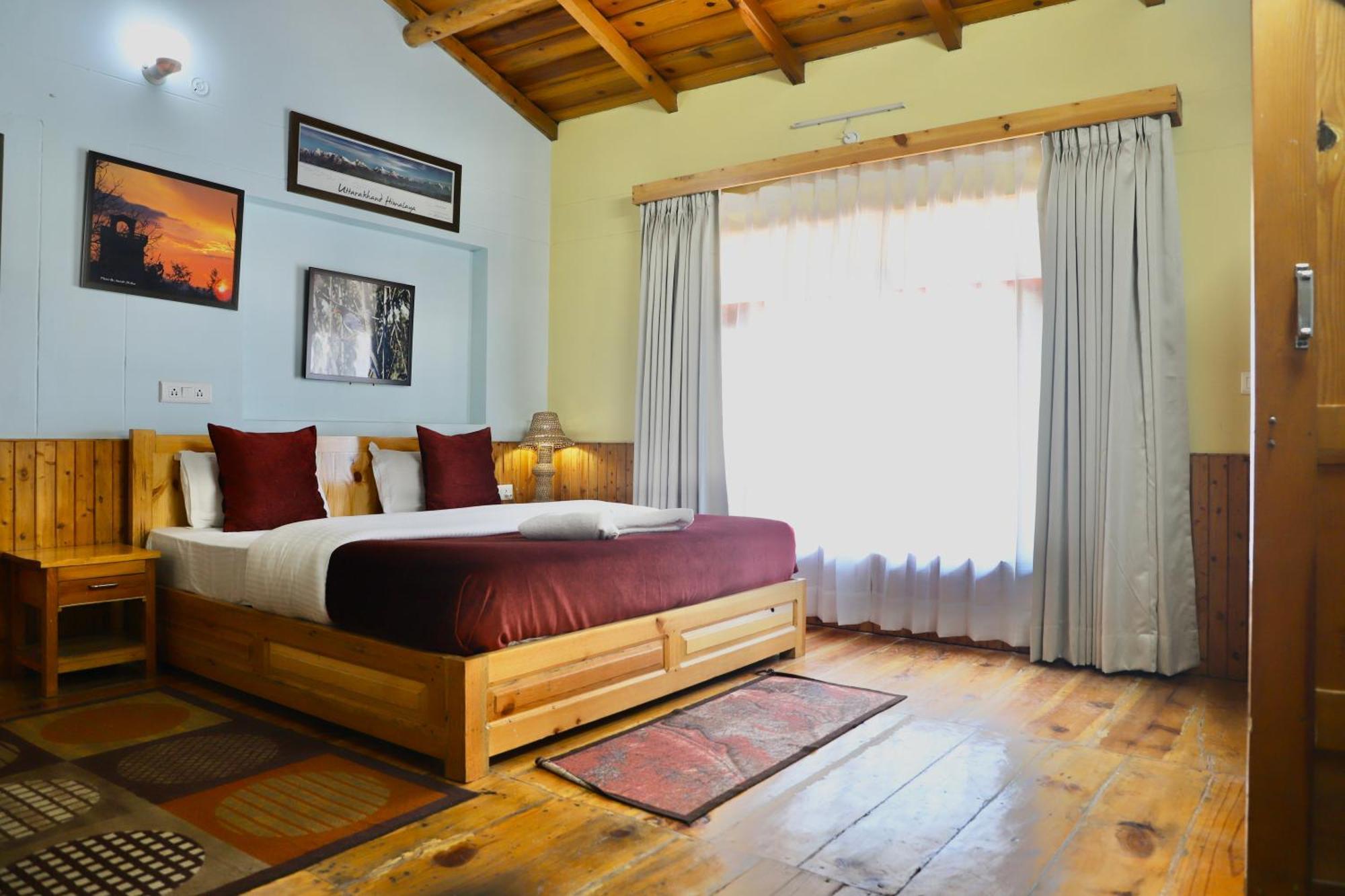Kasar Himalaya Holiday Resort, Binsar Rd 阿尔莫拉 外观 照片